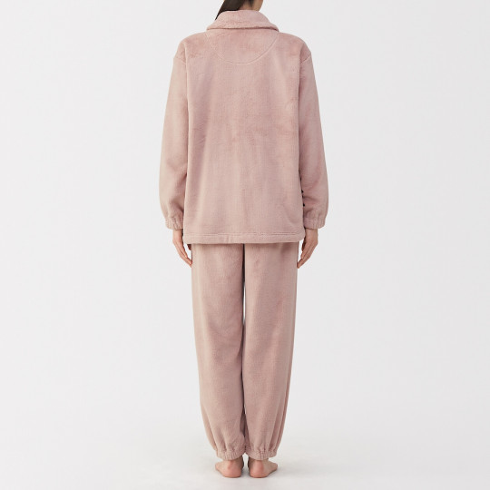 Piżama pluszowa różowa