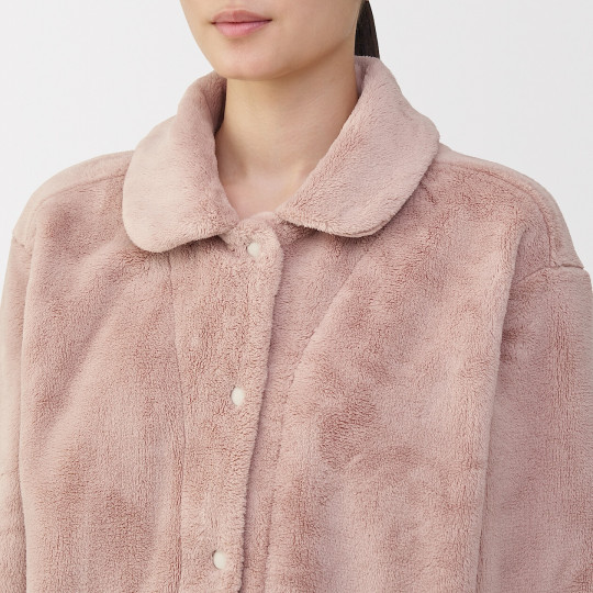 Piżama pluszowa różowa