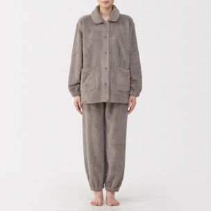 Piżama pluszowa brązowa