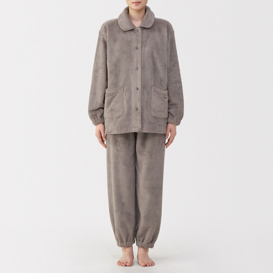 Piżama pluszowa brązowa