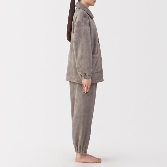 Piżama pluszowa brązowa