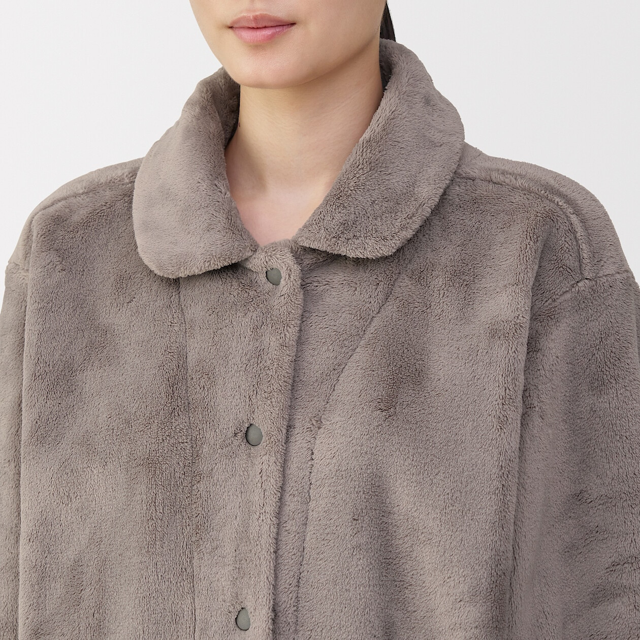 Piżama pluszowa brązowa