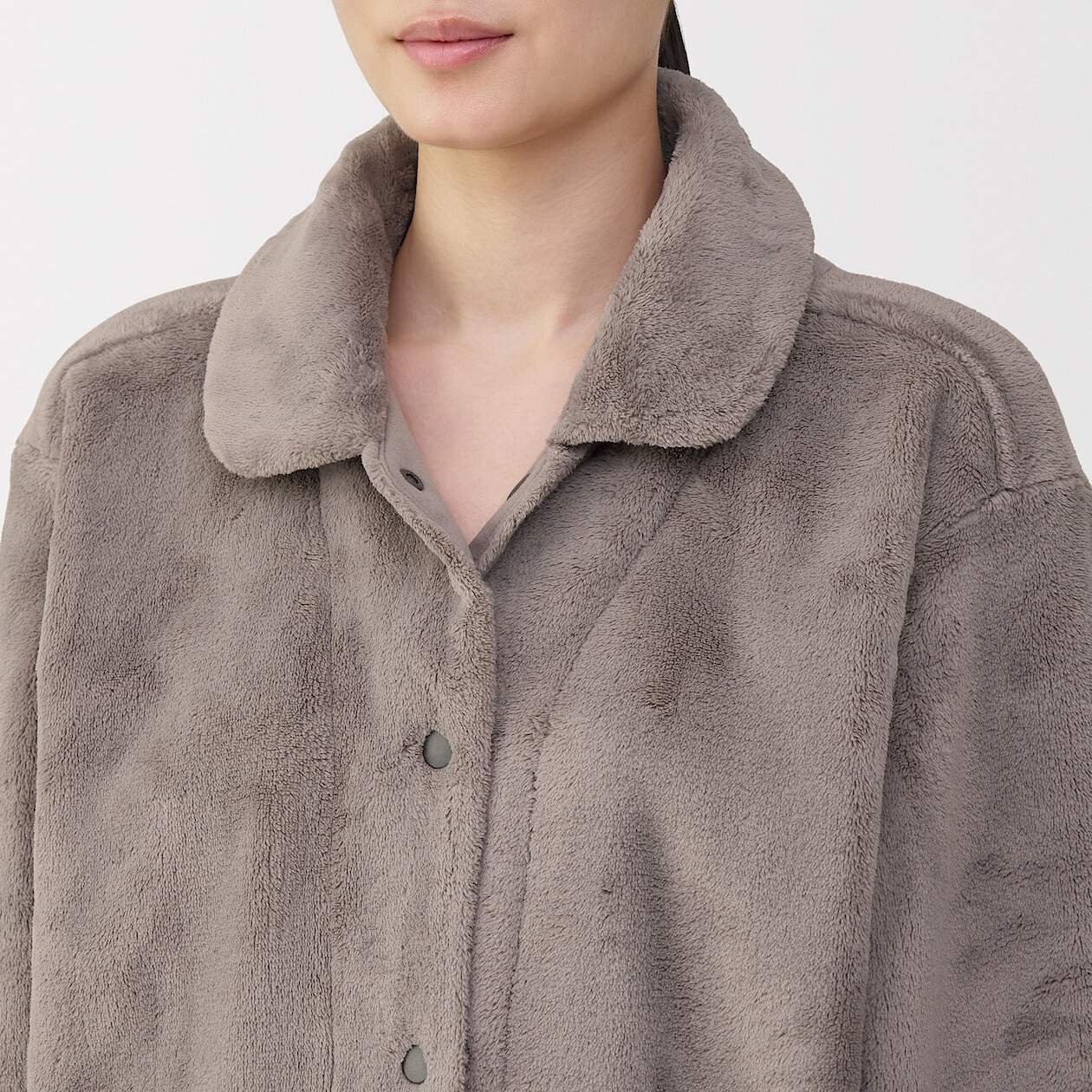 Piżama pluszowa brązowa