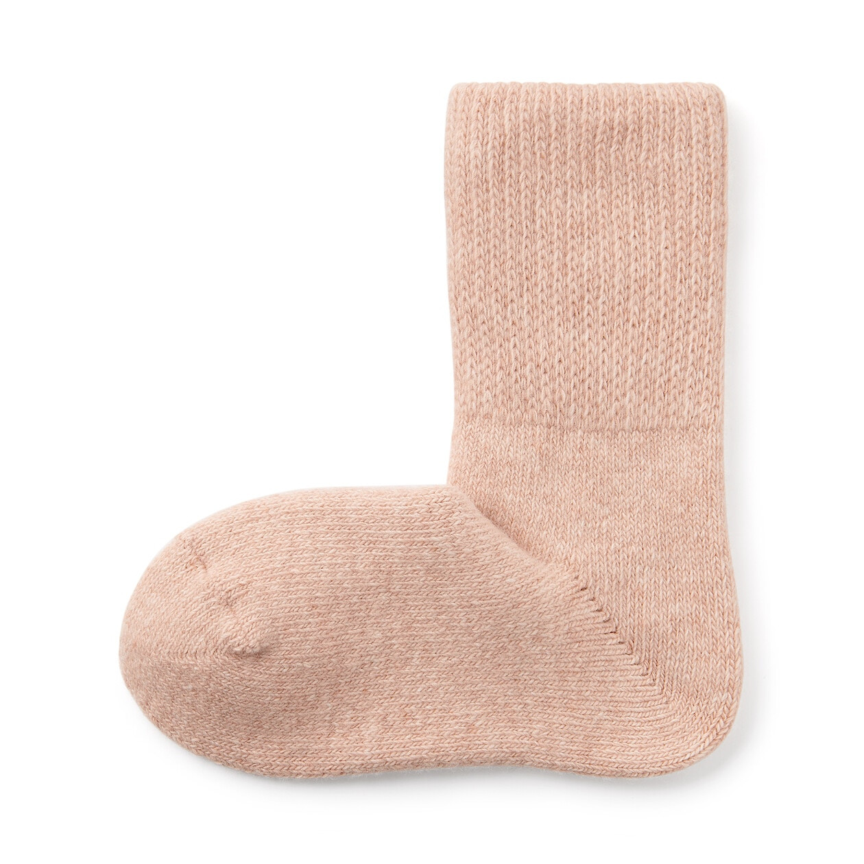 Skarpety z domieszką wełny różowe