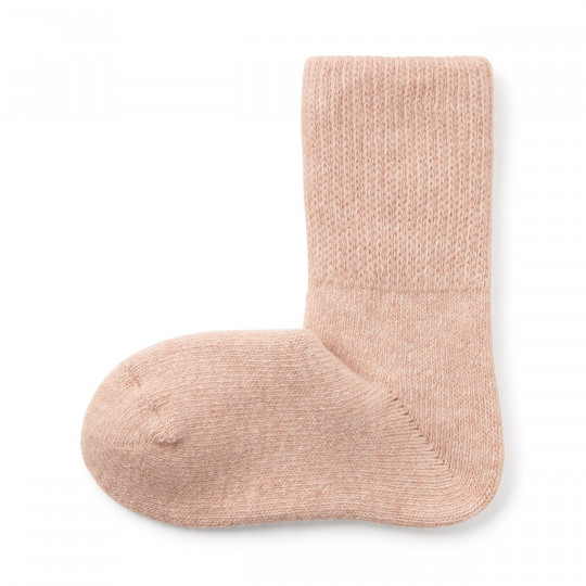 Skarpety z domieszką wełny różowe