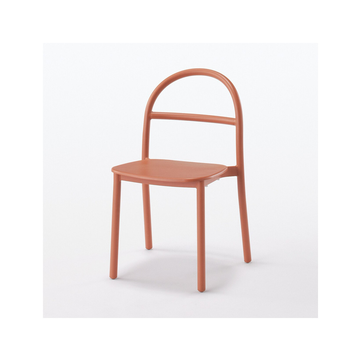 Krzesło aluminium burgund 52x47,5x77cm - zestaw 4 szt.