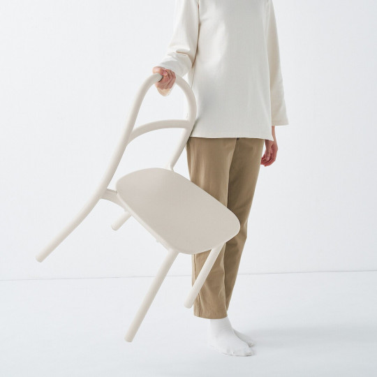 Krzesło aluminium jasny szary 52x47,5x77cm - zestaw 4 szt.