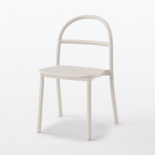 Krzesło aluminium jasny szary 52x47,5x77cm - zestaw 4 szt.