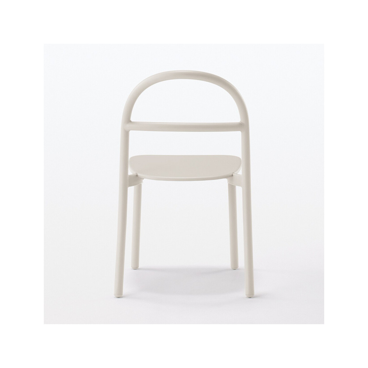 Krzesło aluminium jasny szary 52x47,5x77cm - zestaw 4 szt.