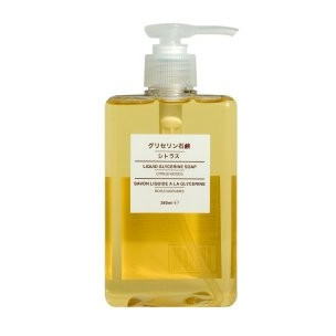 Glicerynowe mydło w płynie o zapachu drewna cytrynowego