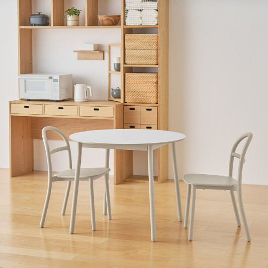 Krzesło aluminium jasny szary 52x47,5x77cm - zestaw 4 szt.