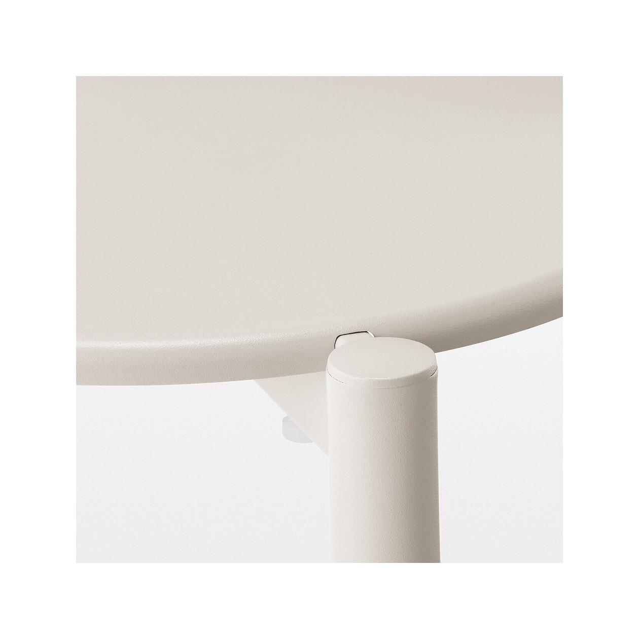 Stołek aluminium jasny szary 41,5x34x54,3cm - zestaw 4 szt.