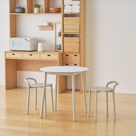 Stołek aluminium jasny szary 41,5x34x54,3cm - zestaw 4 szt.