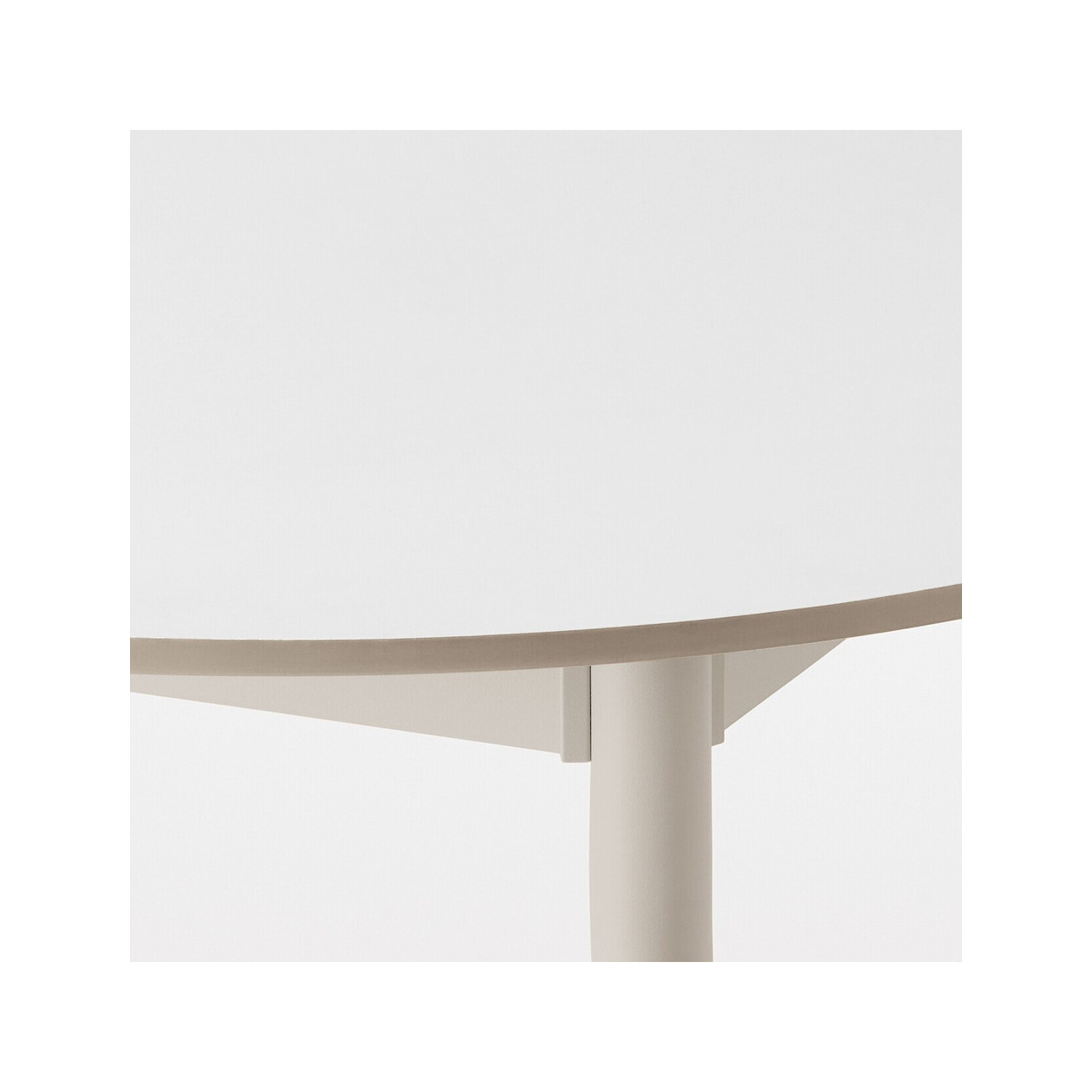 Stół aluminium jasny szary S 75x75x72cm