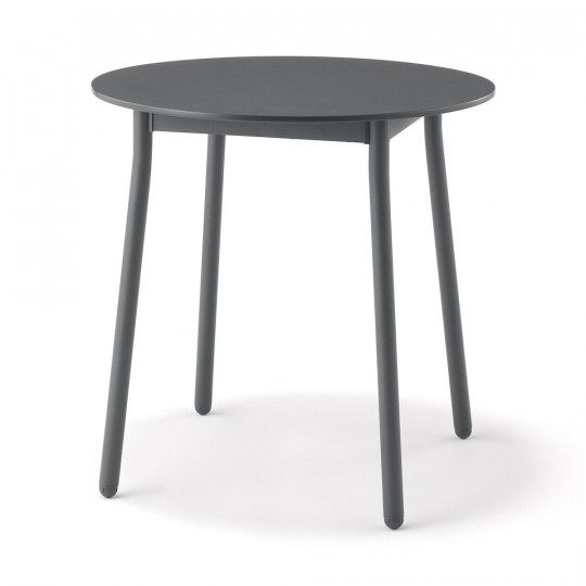 Stół aluminium ciemny szary S 75x75x72cm