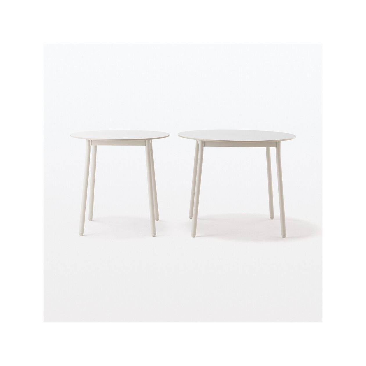 Stół aluminium jasny szary L 90x90x72cm