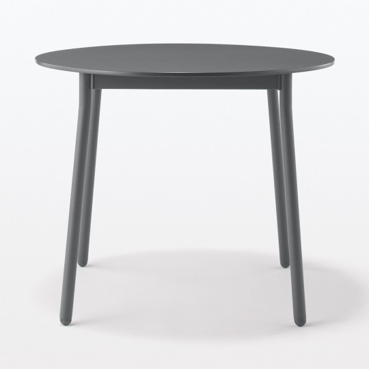 Stół aluminium ciemny szary L 90x90x72cm