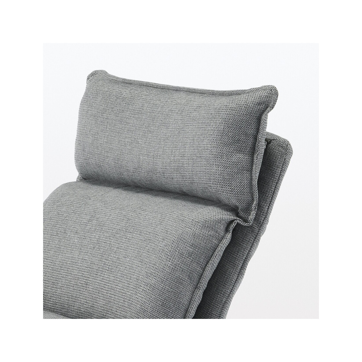 Fotel rozkładany szary