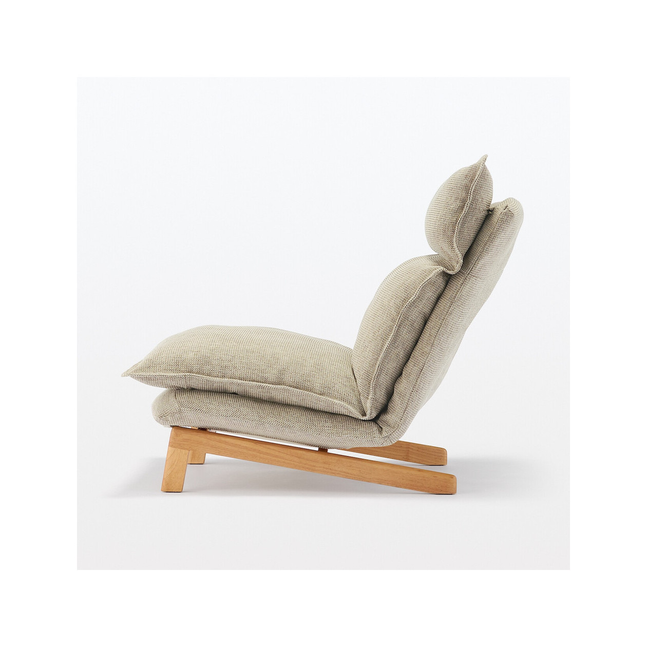 Fotel rozkładany beż