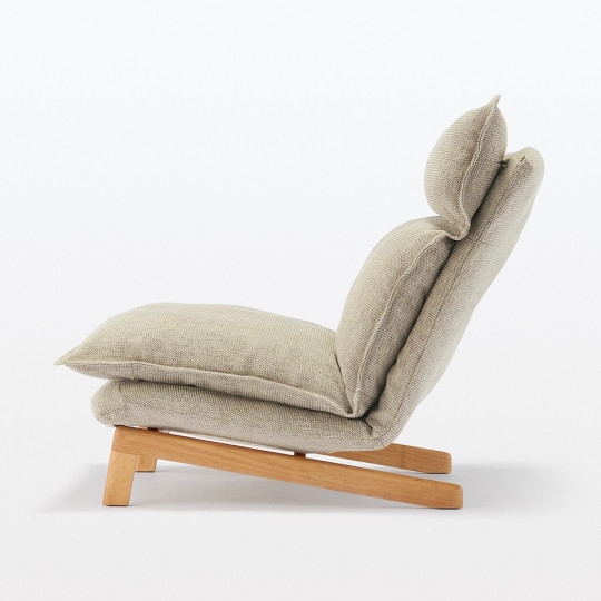 Fotel rozkładany beż