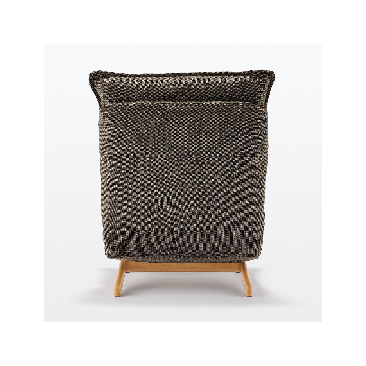 Fotel rozkładany brąz