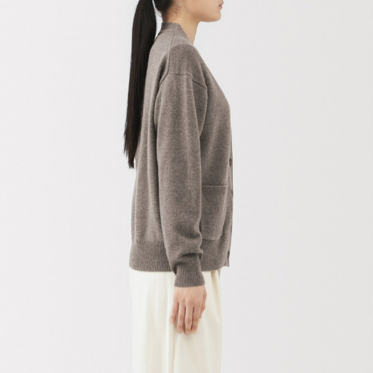 Kardigan wełniany zielony