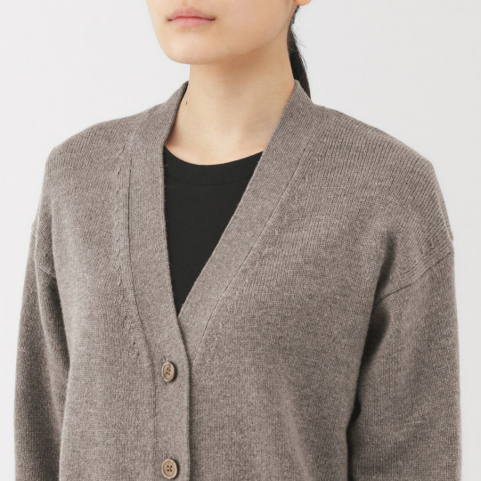 Kardigan wełniany zielony