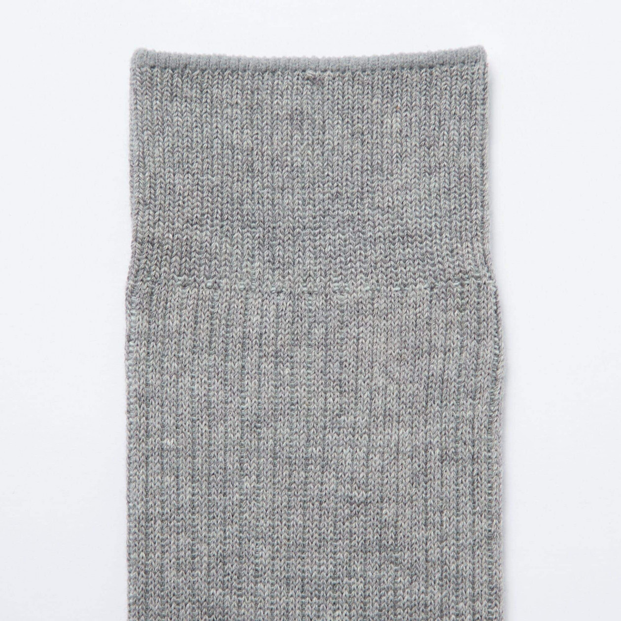 Skarpety wysokie prążkowane szare