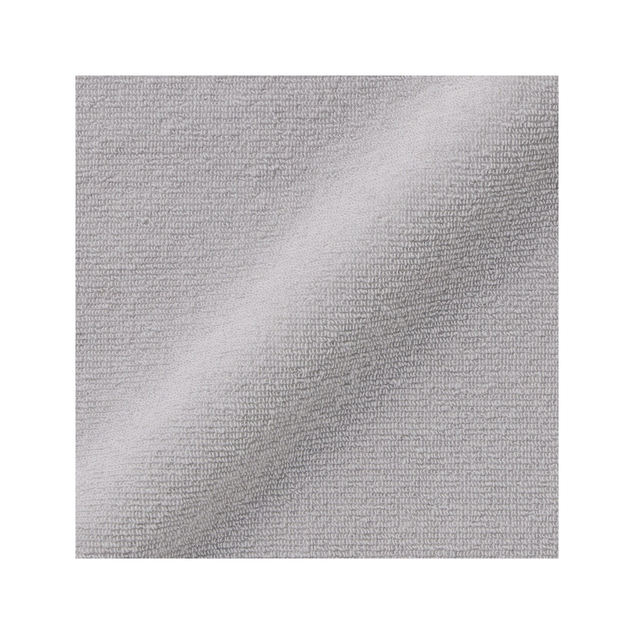 Elastyczny turban do włosów frotte szary