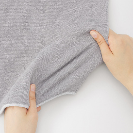 Elastyczny turban do włosów frotte różowy