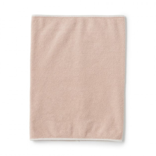 Elastyczny turban do włosów frotte różowy