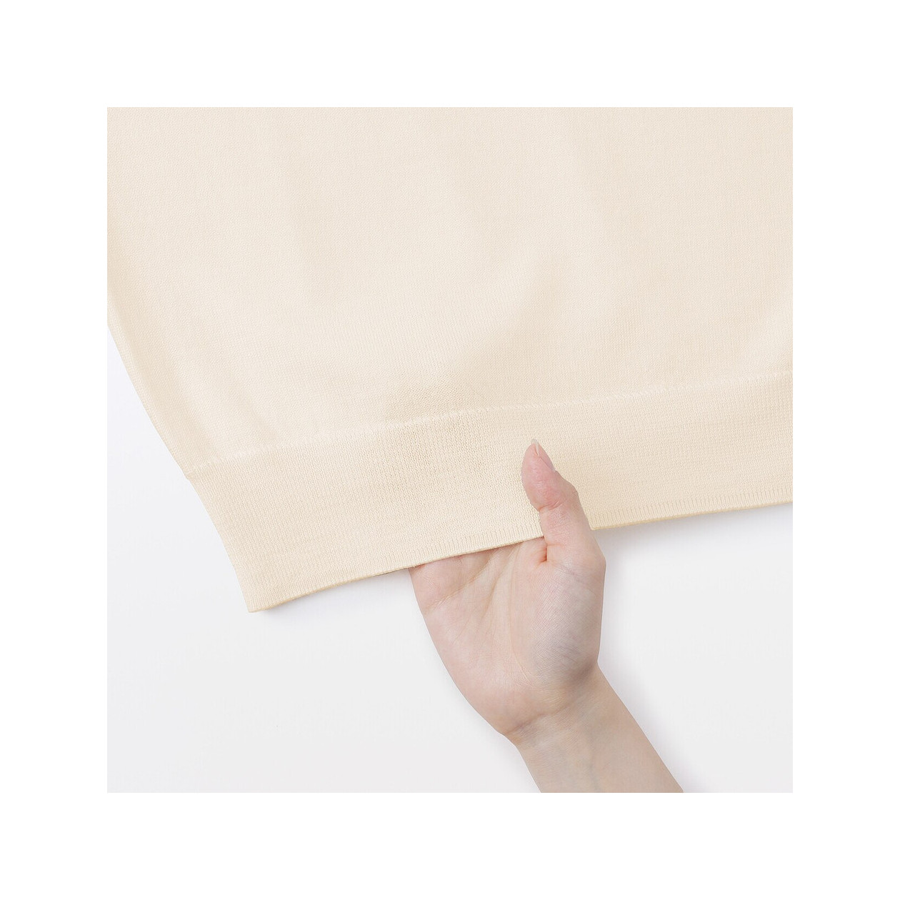 Półgolf niegryzący wełniany brązowy