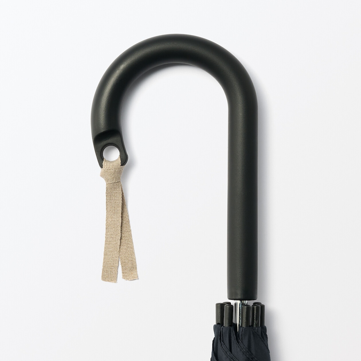 Parasol długi czarny