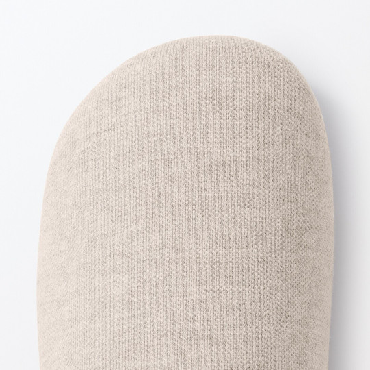 Kapcie z jerseyu beżowe