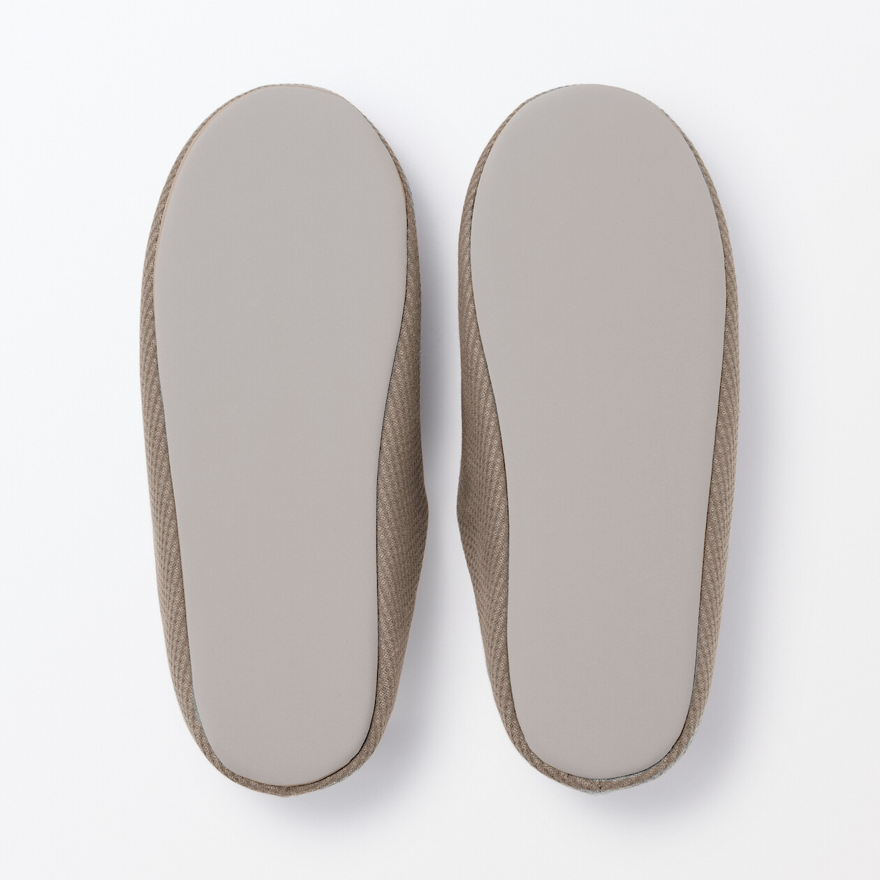 Kapcie z bawełnianą wkładką comfort brązowe