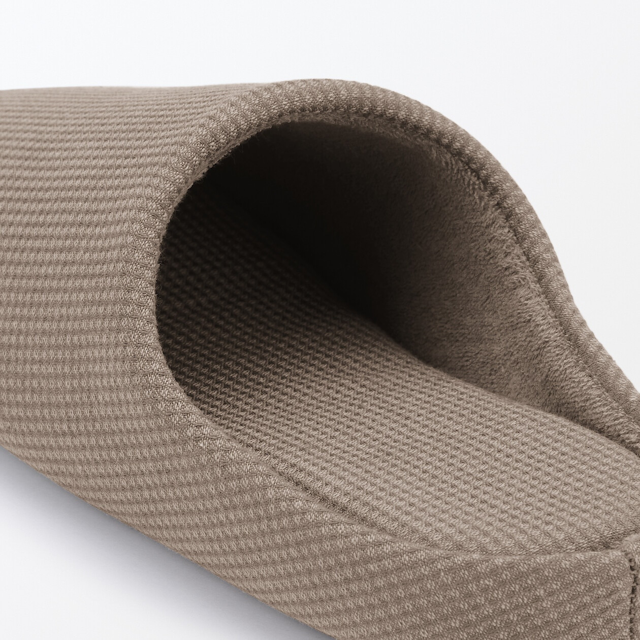 Kapcie z bawełnianą wkładką comfort brązowe