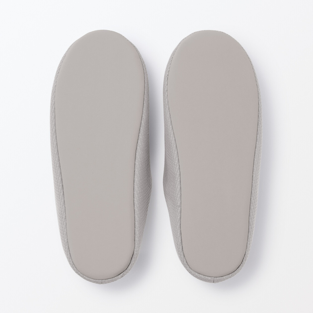 Kapcie z bawełnianą wkładką comfort szare