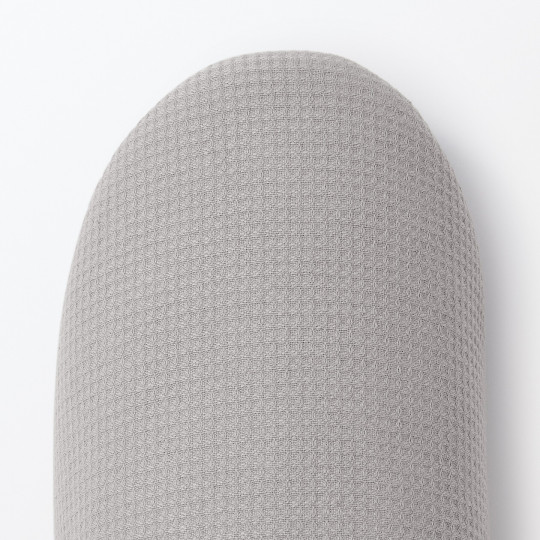 Kapcie z bawełnianą wkładką comfort szare