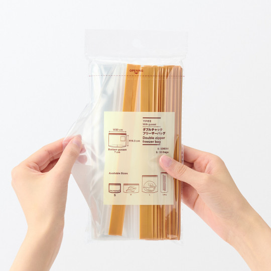 Zestaw woreczków strunowych S 25szt.