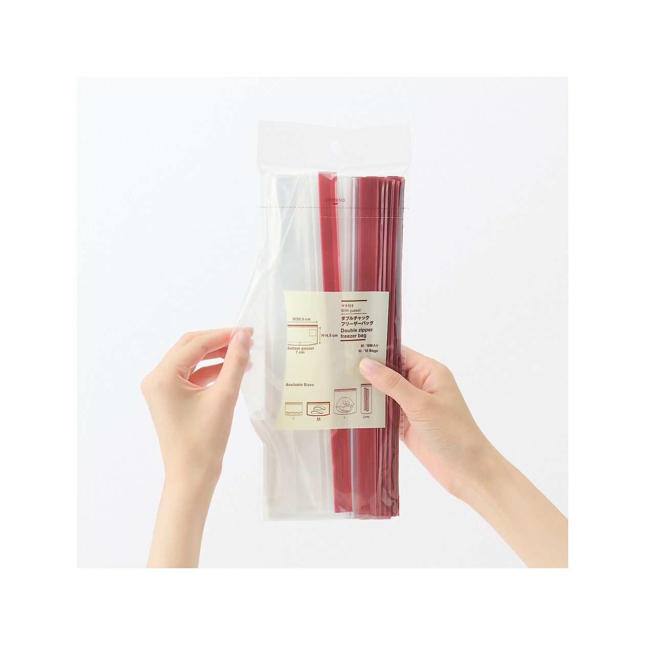 Zestaw woreczków strunowych M 18szt.