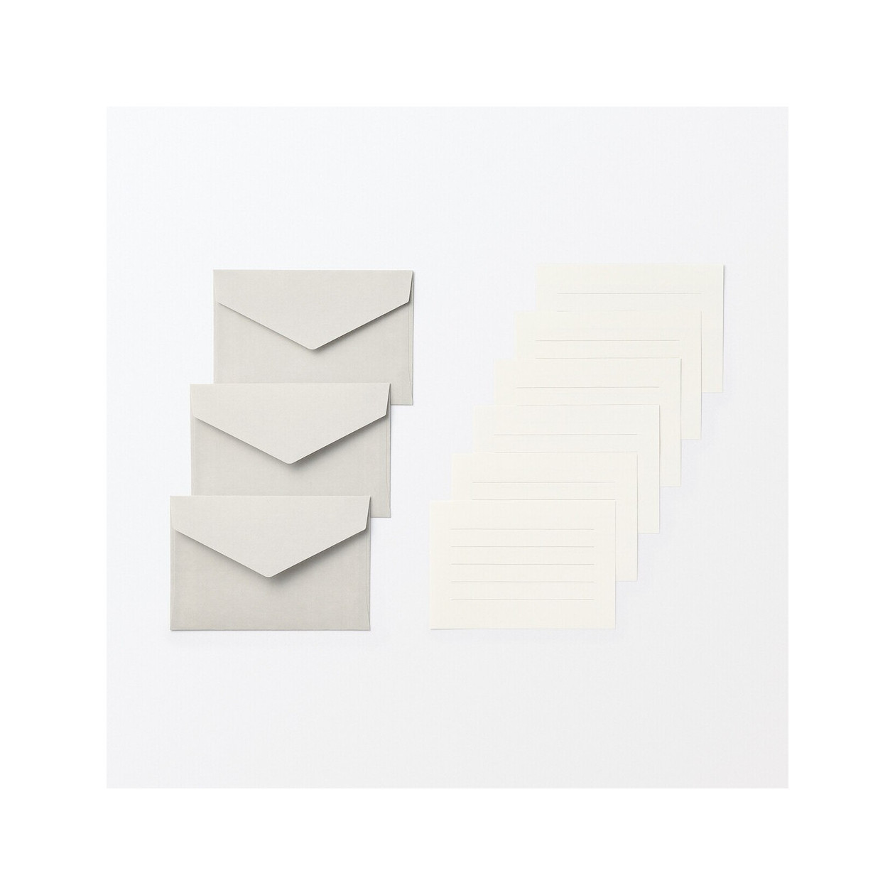 Zestaw papeterii mini szary