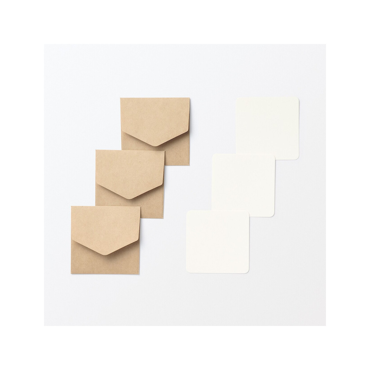 Koperta z bilecikiem craft