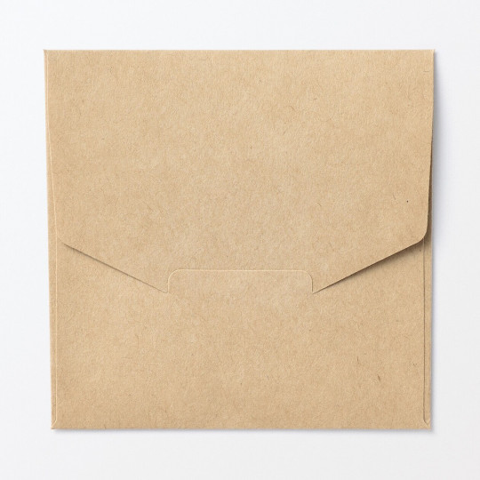 Koperta z bilecikiem craft