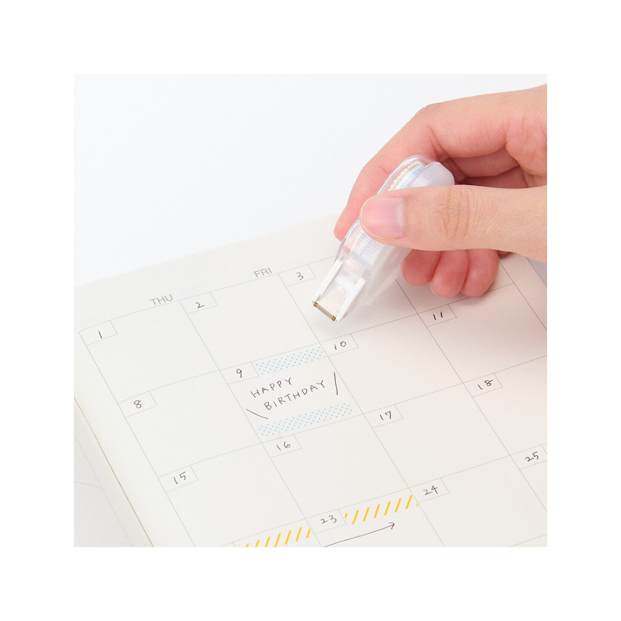 Taśma dekoracyjna - kropki