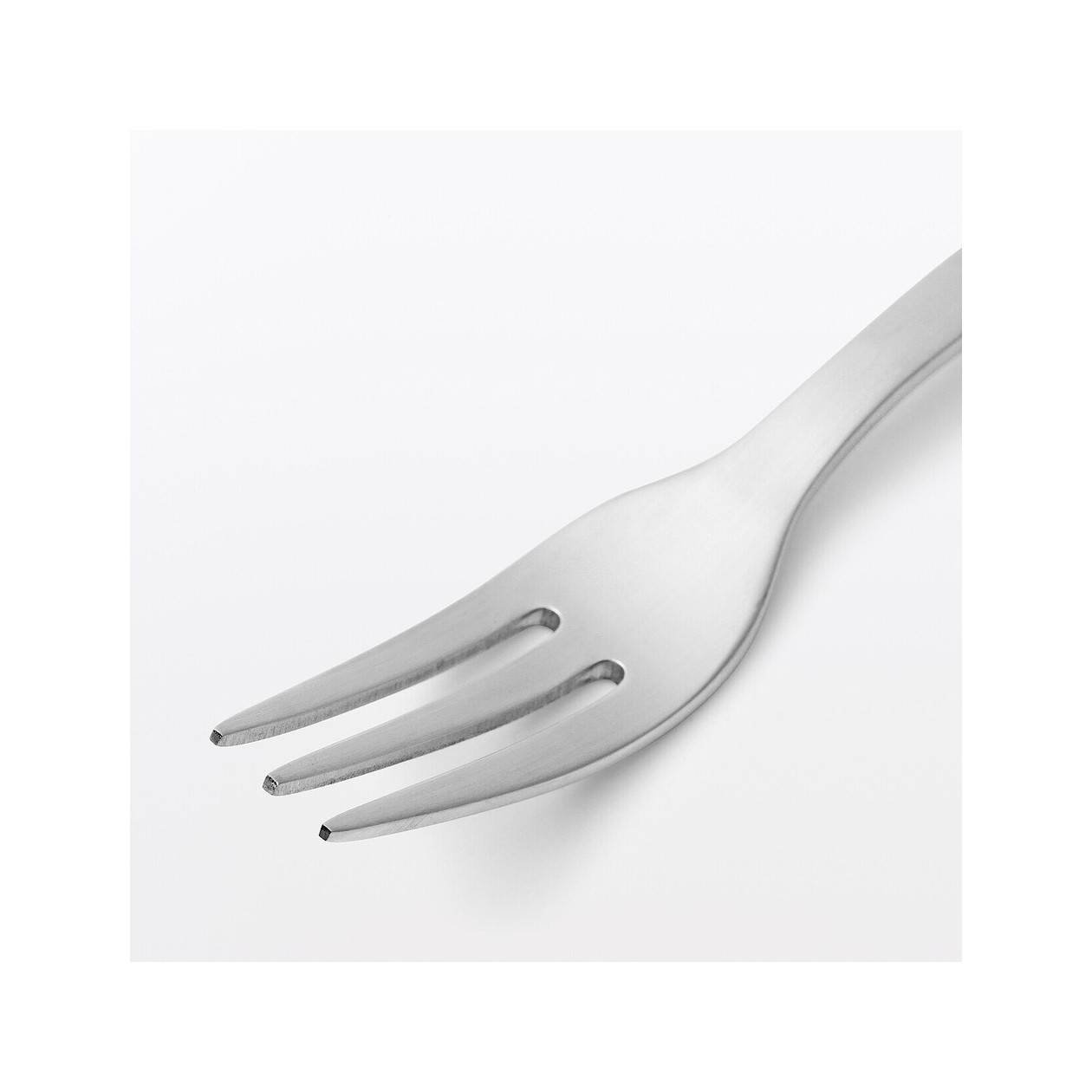 Widelec deserowy ze stali nierdzewnej 13cm