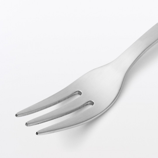 Widelec deserowy ze stali nierdzewnej 13cm