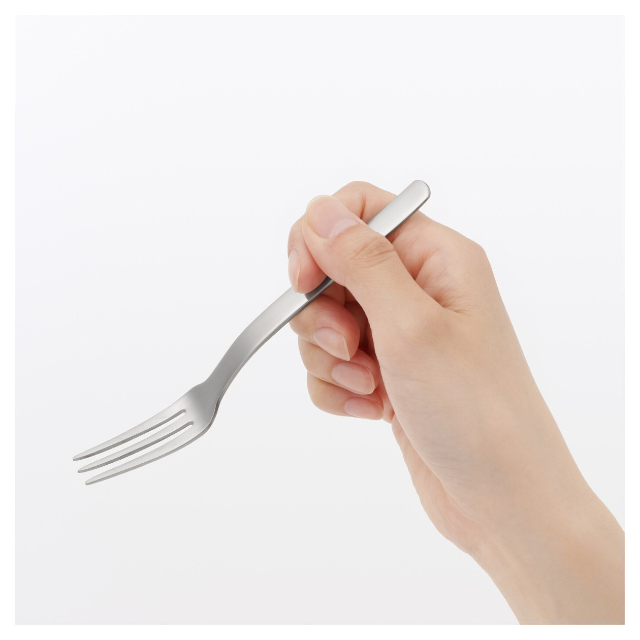 Widelec deserowy ze stali nierdzewnej 14cm