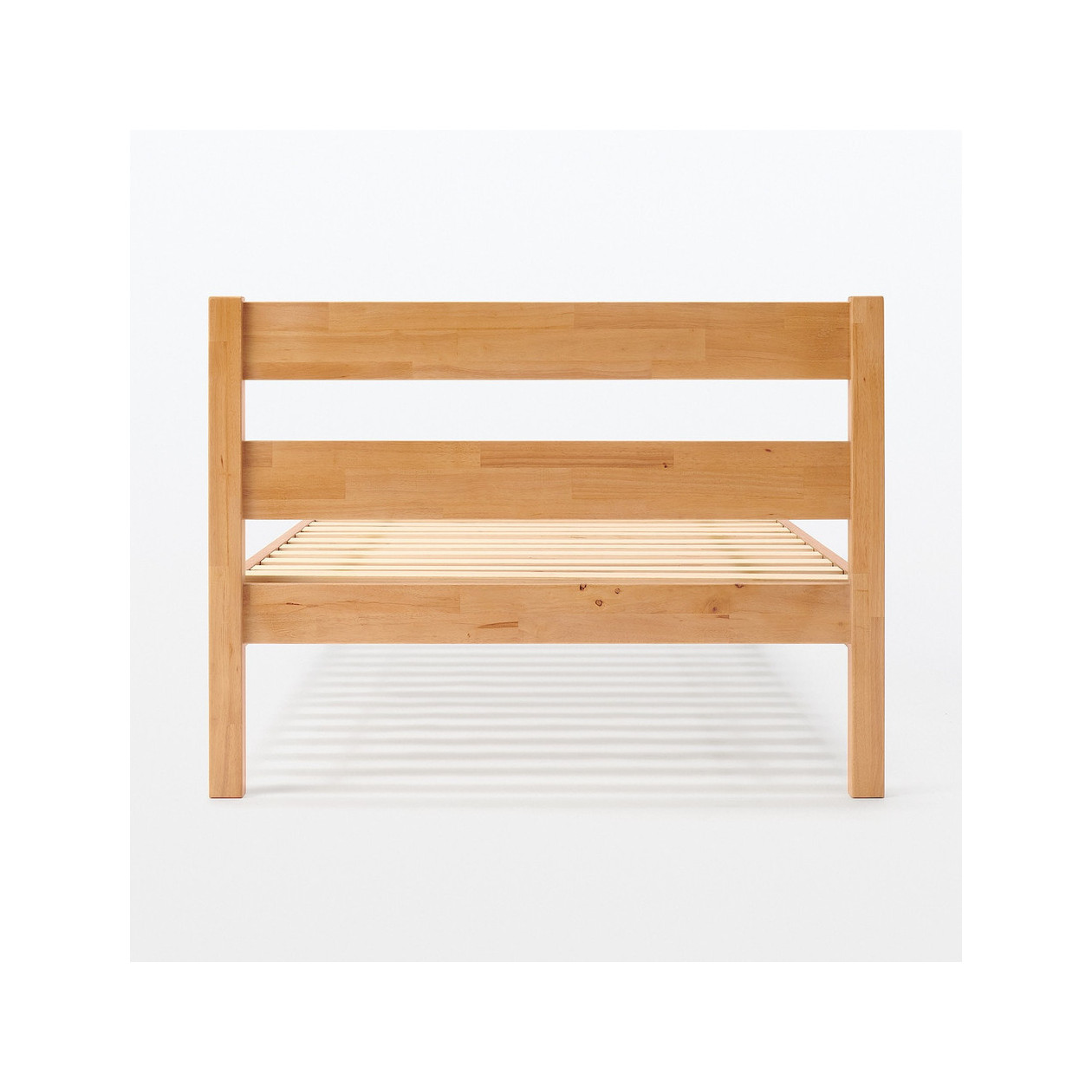 Łóżko z wezgłowiem podwójne duże king 183x201,5x74 cm kauczuk