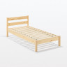 Łóżko z wezgłowiem podwójne duże king 183x201,5x74 cm sosna