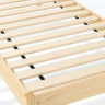 Łóżko z wezgłowiem podwójne duże king 183x201,5x74 cm sosna